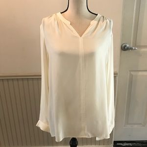 TALBOTS 100% SILK BLOUSE SIZE 14